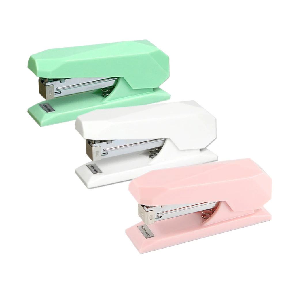 Desk Stapler Mint Green White Spring Powered Stapler No-Jam Desktop Executive Stapling Tool with Non-slip Base Office School
Desk Stapler Mint Green White Spring Powered Stapler No-Jam Desktop Executive Stapling Tool with Non-slip Base Office School