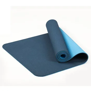 6Mm Tpe Two-Color Non-Slip Yoga Mat Sports Mat 183x61Cm Gym Home Fitness Tasteless Mat Blue
6Mm Tpe Two-Color Non-Slip Yoga Mat Sports Mat 183x61Cm Gym Home Fitness Tasteless Mat Blue