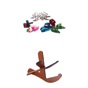 Foldable Wooden Guitar Floor Stand Support + Celluloid Guitar Plectrums Picks Set
Foldable Wooden Guitar Floor Stand Support + Celluloid Guitar Plectrums Picks Set