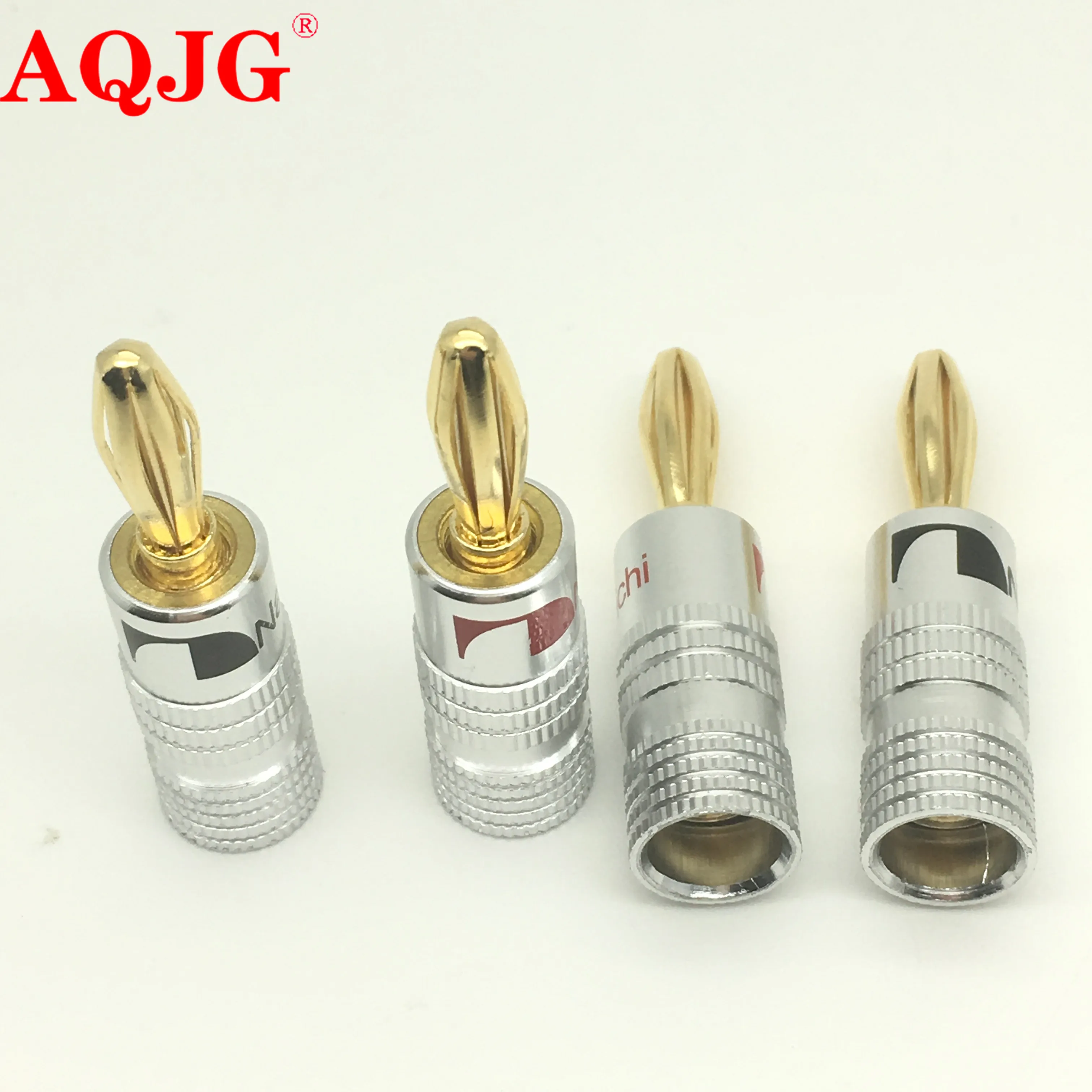 100pcs GD Amp Nakamichi Speaker Banana plug connectors 24K Gold Speaker Banana Plugs For Video Speaker Connector Black Red Colo
100pcs GD Amp Nakamichi Speaker Banana plug connectors 24K Gold Speaker Banana Plugs For Video Speaker Connector Black Red Colo