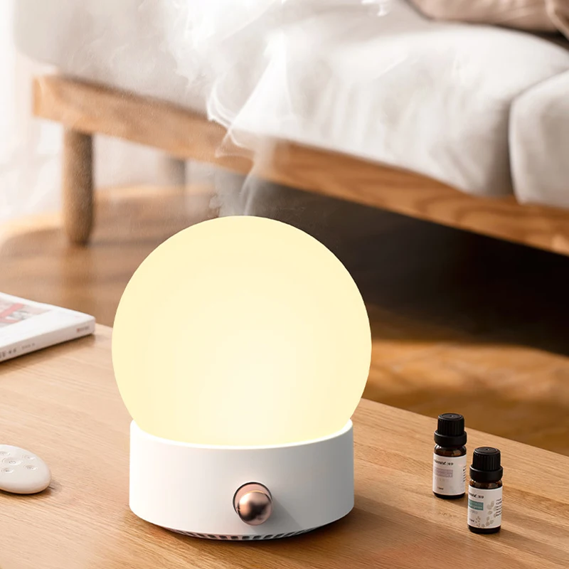 Air Humidifier Moon Diffuser Humidification Night Lights Mute Desktop Aromatherapy Mini Moisturizing Sprayers | Дом и сад