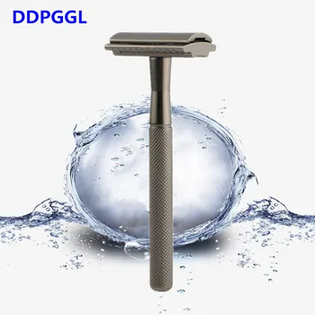 DDPGGL Men Double Edge Safety Razor Classic Shaving Razor Zinc Alloy Metal Manual Shaver Women Hair Removal Shaver 20 Blades
DDPGGL Men Double Edge Safety Razor Classic Shaving Razor Zinc Alloy Metal Manual Shaver Women Hair Removal Shaver 20 Blades