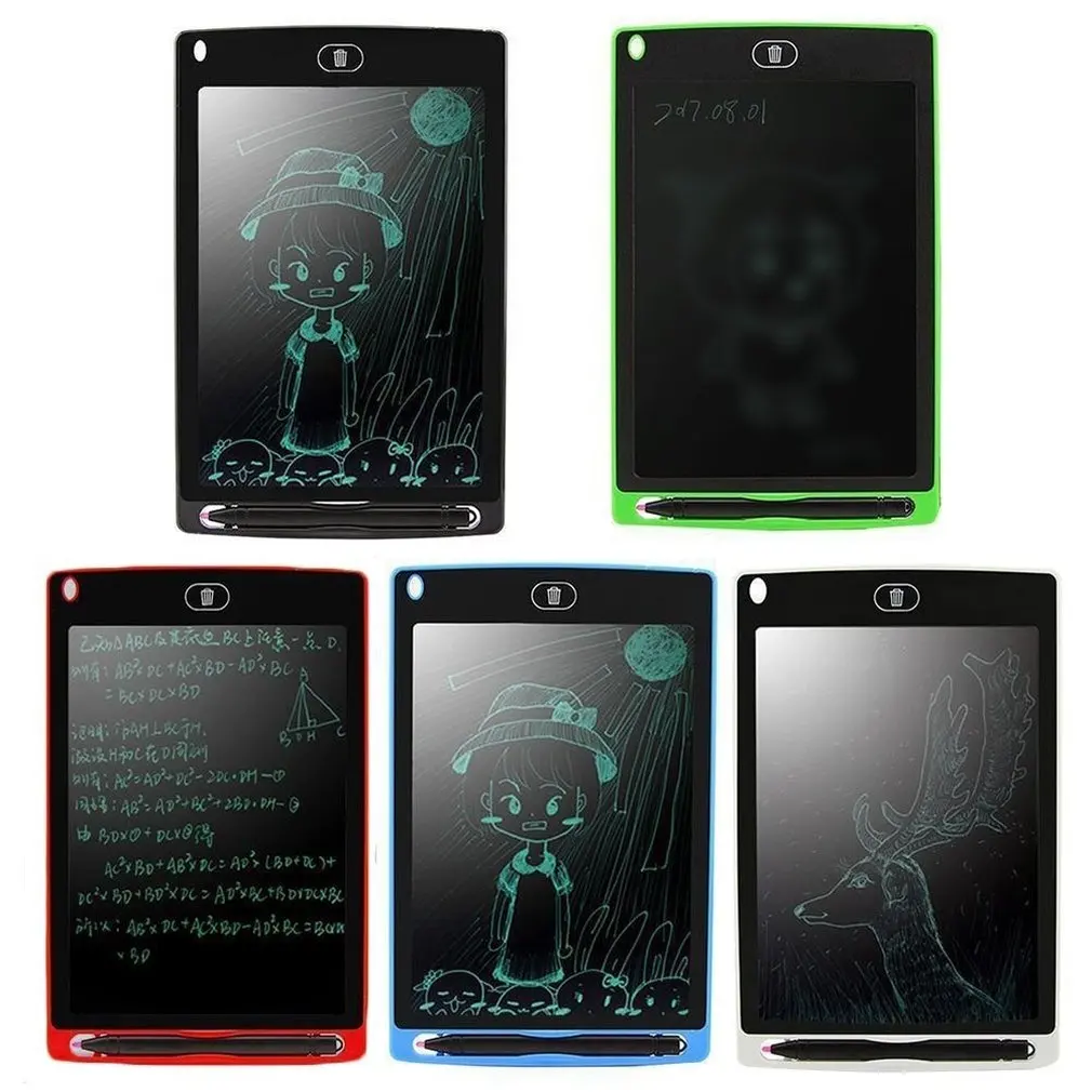 LCD Writing Tablet Digital Drawing Electronic Handwriting Pad Message Graphics Board Kids 8.5inch Writing Board
LCD Writing Tablet Digital Drawing Electronic Handwriting Pad Message Graphics Board Kids 8.5inch Writing Board