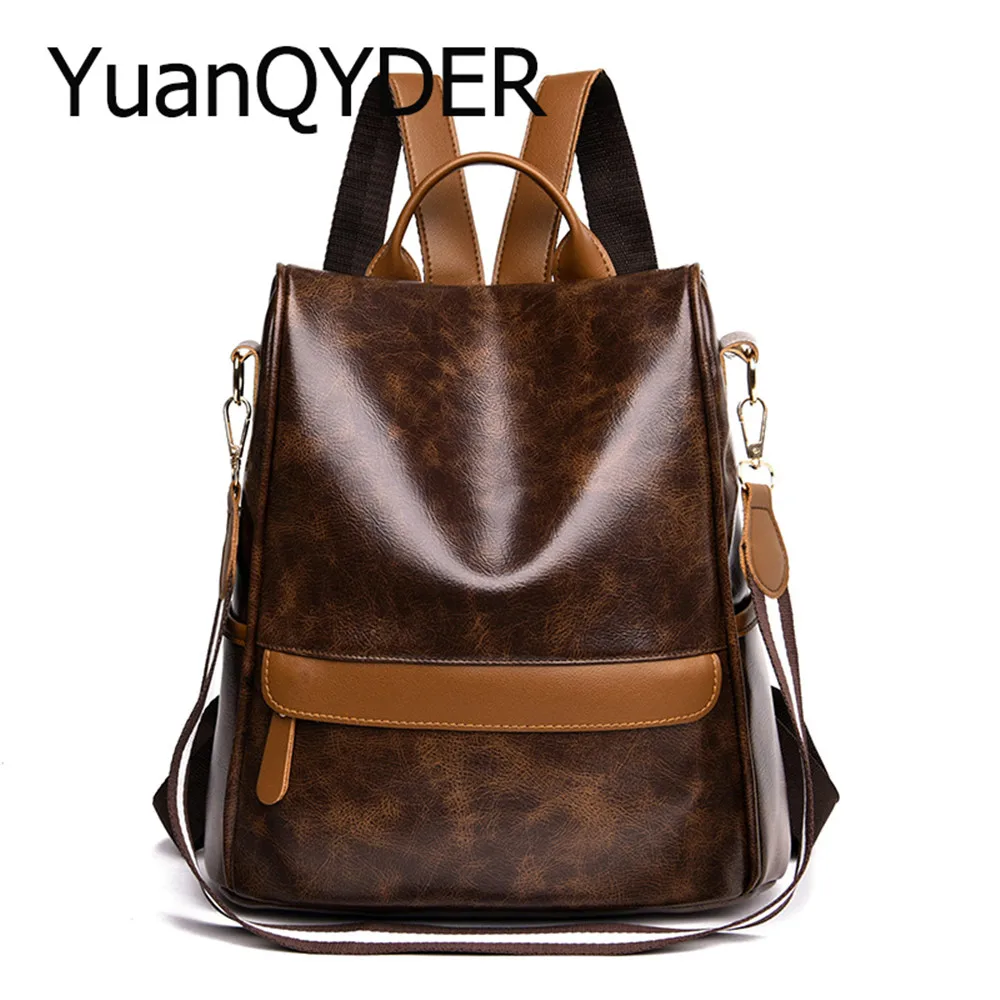 Retro Large Backpack for Women Designer Branded Leather Travel Bag Multifunction Anti-theft Double Shoulder Bag Ladies Mochilas
Retro Large Backpack for Women Designer Branded Leather Travel Bag Multifunction Anti-theft Double Shoulder Bag Ladies Mochilas