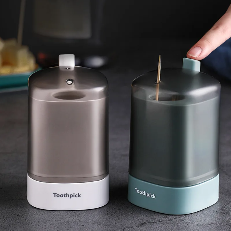 2020 automatic press pop-up toothpick box creative detachable toothpick bucket frosted transparent toothpick holder
2020 automatic press pop-up toothpick box creative detachable toothpick bucket frosted transparent toothpick holder