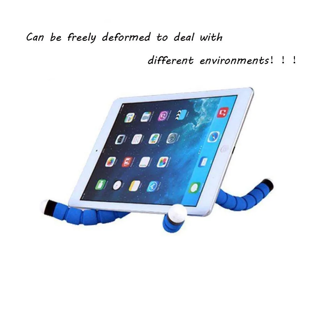 Mini Flexible Sponge Octopus Holder Clip Tripod For Iphone 8Plus Xs Xr Xiaomi Mobile Phone Smartphone Camera Carbon Selfie Stand (2)