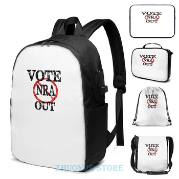 Vote The NRA Out of Our Government Offices Vintage Retro Style Gear USB Charge Backpack men School bags Travel laptop bag
Vote The NRA Out of Our Government Offices Vintage Retro Style Gear USB Charge Backpack men School bags Travel laptop bag
