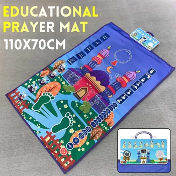 Educational Interactive Prayer Mat & Book for Muslim Children Learning & Education / Learning Machine Toys Gift
Educational Interactive Prayer Mat & Book for Muslim Children Learning & Education / Learning Machine Toys Gift