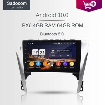 PX6 DSP 10.1" TDA7851 2 din Android 10.0 4GB RAM+64GB Car DVD Player Wifi car radio 5.0 RDS autoradio For Toyota CAMRY 2012 2013
PX6 DSP 10.1" TDA7851 2 din Android 10.0 4GB RAM+64GB Car DVD Player Wifi car radio 5.0 RDS autoradio For Toyota CAMRY 2012 2013