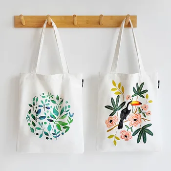 Women's Handbag Shopping Bag Fashion Trend Literary Print Eco-friendly Canvas Simple College Style Wild Casual Fresh Bolsa*
Women's Handbag Shopping Bag Fashion Trend Literary Print Eco-friendly Canvas Simple College Style Wild Casual Fresh Bolsa*