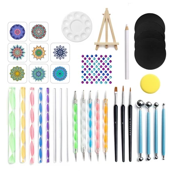 37Pcs Mandala Dotting Tools Kits Painting Tools Kits Brushes Paint Tray Paint Brushes Rock Painting-Dropship
37Pcs Mandala Dotting Tools Kits Painting Tools Kits Brushes Paint Tray Paint Brushes Rock Painting-Dropship