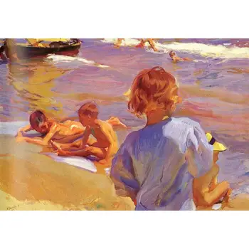 5 Hand Painted Art Paintings by College Teachers - Children In Playa Valencia Joaquín Sorolla beach - Oil Painting on Canvas
5 Hand Painted Art Paintings by College Teachers - Children In Playa Valencia Joaquín Sorolla beach - Oil Painting on Canvas