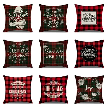Christmas Scottish Soft Decorative Pillowcase Black and White Check English Pattern Printing Living Room Sofa Cushion Cover
Christmas Scottish Soft Decorative Pillowcase Black and White Check English Pattern Printing Living Room Sofa Cushion Cover