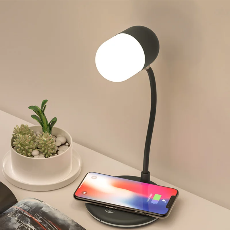 Newest Desk Lamp Bluetooth Speaker Wireless Charge Table Lamp Smart 3 in 1 Night Light Lampara De Noche Dormitorio Luz Leitura
Newest Desk Lamp Bluetooth Speaker Wireless Charge Table Lamp Smart 3 in 1 Night Light Lampara De Noche Dormitorio Luz Leitura