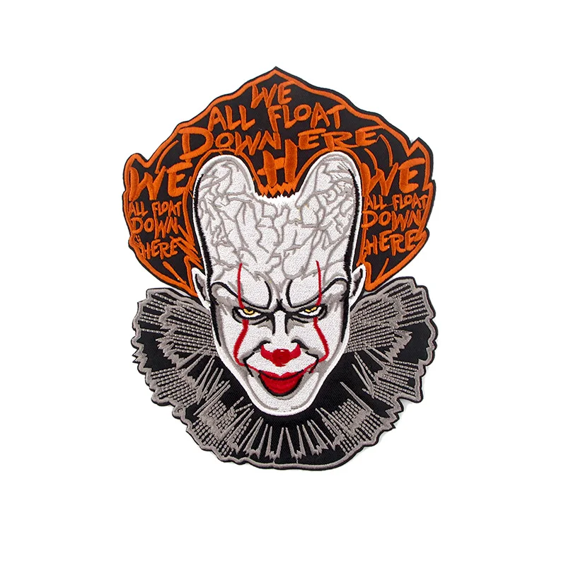 Ghost horror big Patch Iron on Clothing DIY Embroidered Badges Sewing Applique Patchwork punk Sticker Decoration E0777
Ghost horror big Patch Iron on Clothing DIY Embroidered Badges Sewing Applique Patchwork punk Sticker Decoration E0777