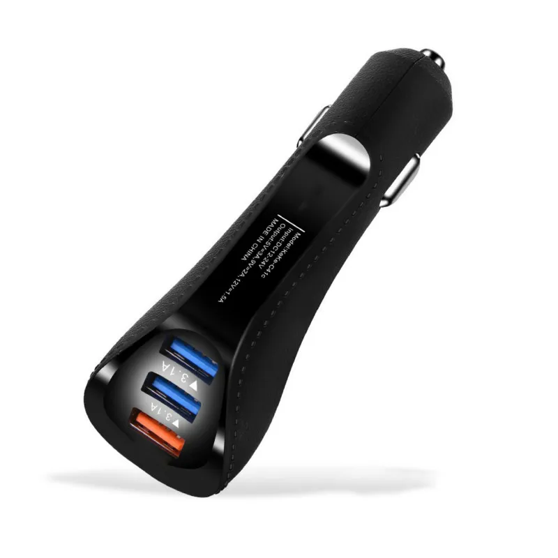 QC Quick Charge 3.0 Fast Car Adapter Auto Mobile Phone Charger 3 Port for Samsung Xiaomi HUAWEI iPhone X 8 7 Fast Phone Charger
QC Quick Charge 3.0 Fast Car Adapter Auto Mobile Phone Charger 3 Port for Samsung Xiaomi HUAWEI iPhone X 8 7 Fast Phone Charger
