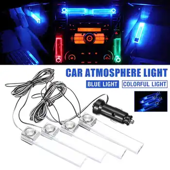 Car LED Atmosphere Lamp Interior Decoration USB Atmosphere Light Plug Indoor Foot Lamp Cig Lighter Colorful/Blue
Car LED Atmosphere Lamp Interior Decoration USB Atmosphere Light Plug Indoor Foot Lamp Cig Lighter Colorful/Blue