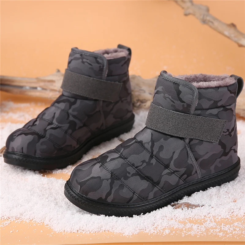 Зимние ботинки на меху непромокаемые зимние ботильоны унисекс зимняя Рабочая