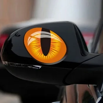 New 2Pcs 3D Cat Eyes Car Sticker Simulation Reflective Auto Decal Rearview Mirror Window Cover Decoration Exterior Accessories
New 2Pcs 3D Cat Eyes Car Sticker Simulation Reflective Auto Decal Rearview Mirror Window Cover Decoration Exterior Accessories