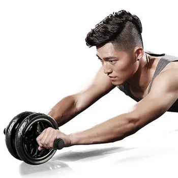 New No Noise dual Abdominal Wheel Ab Rollers With non-slip Handles For Exercise Fitness Equipment Supplies
New No Noise dual Abdominal Wheel Ab Rollers With non-slip Handles For Exercise Fitness Equipment Supplies