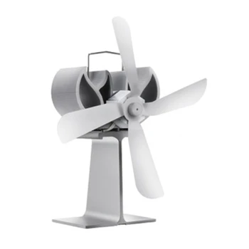 Thermal Power Fireplace Fan Heat Powered Wood Stove Fan Log Wood Burner Four-Leaf Fans Efficient Heat Distribution
Thermal Power Fireplace Fan Heat Powered Wood Stove Fan Log Wood Burner Four-Leaf Fans Efficient Heat Distribution