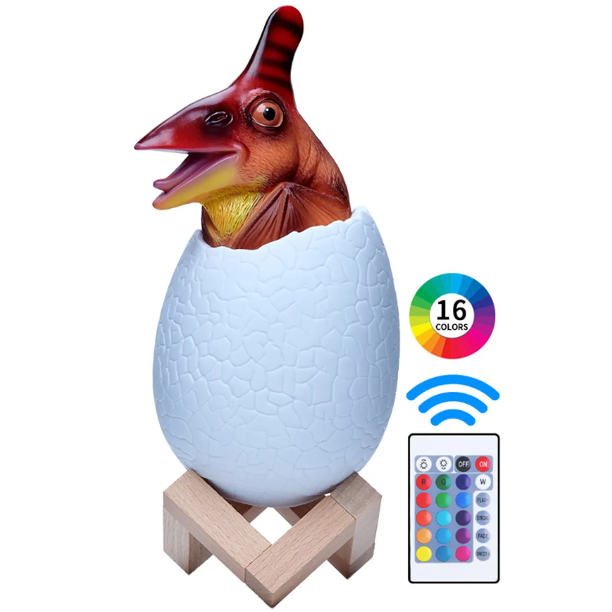 3D Dinosaur Night Light Rechargeable Control Lamp 16Colors Change Remote LED Light Gift Creative Smart Home Desk Lamp Gift
3D Dinosaur Night Light Rechargeable Control Lamp 16Colors Change Remote LED Light Gift Creative Smart Home Desk Lamp Gift