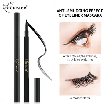 Eyeliner Pen Self-adhesive Waterproof Anti-oil Quick-dry Not-blooming Makeup Eye Liner Pencil Natural Lasting Eyeliner TSLM1
Eyeliner Pen Self-adhesive Waterproof Anti-oil Quick-dry Not-blooming Makeup Eye Liner Pencil Natural Lasting Eyeliner TSLM1