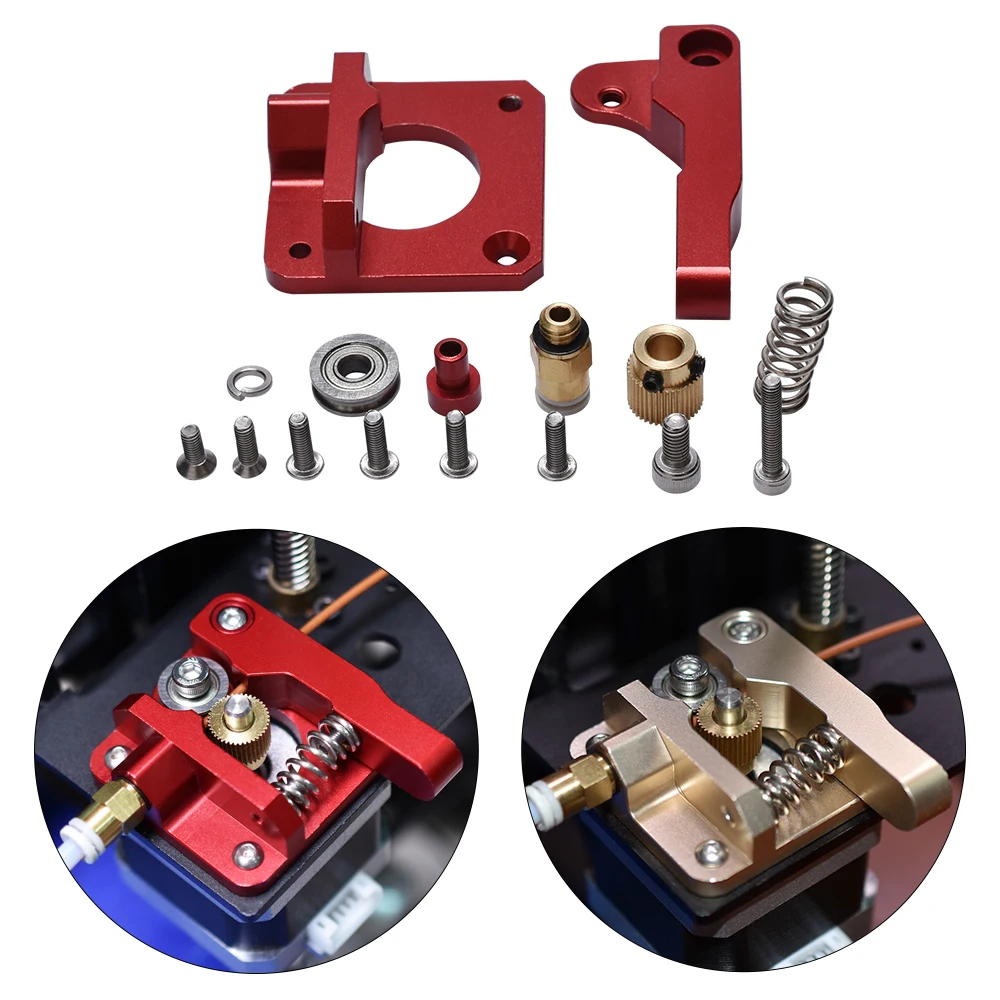 3D Printer Parts MK8 Extruder Upgrade Aluminum Block bowden extruder 1.75mm Filament Reprap Extrusion for CR-7 CR-8 CR-10
3D Printer Parts MK8 Extruder Upgrade Aluminum Block bowden extruder 1.75mm Filament Reprap Extrusion for CR-7 CR-8 CR-10