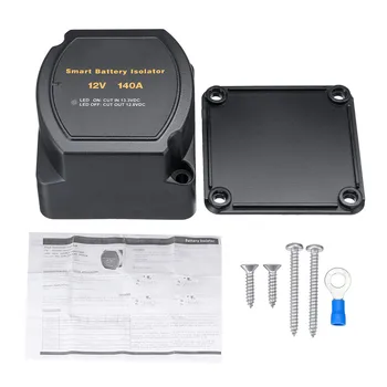 Portable 12V 140A Battery Isolator Voltage Sensitive Relay VSR Automatic Charing for Caravan for ATV UTV Boat RV
Portable 12V 140A Battery Isolator Voltage Sensitive Relay VSR Automatic Charing for Caravan for ATV UTV Boat RV