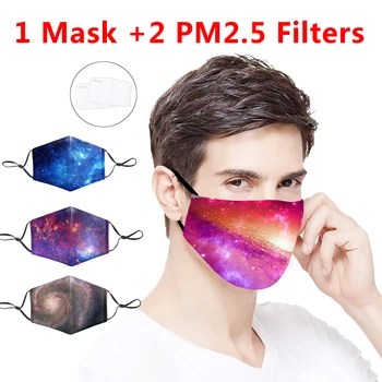 3D Starry Sky Mask Printing Mask PM2.5 Filter Masks Washable Anti Dust Mask PM2.5 Filter Mouth-Muffle Protective Mask
3D Starry Sky Mask Printing Mask PM2.5 Filter Masks Washable Anti Dust Mask PM2.5 Filter Mouth-Muffle Protective Mask