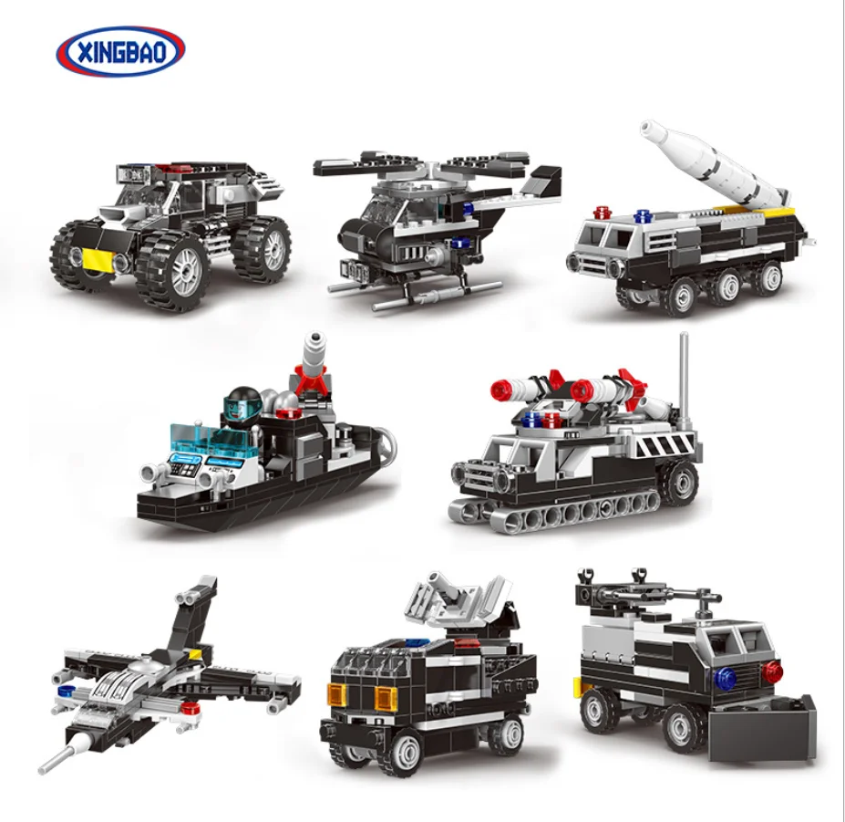 SWAT 8 in 1 Building Block with Original Box Technic SWAT Funcation Model Bricks Toy for Kids
SWAT 8 in 1 Building Block with Original Box Technic SWAT Funcation Model Bricks Toy for Kids