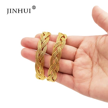 Jin Hui Gold Copper Bracelets for Women Dubai Bride Wedding Jewelry Bracelet, Middle East African wedding bangle gifts 
Jin Hui Gold Copper Bracelets for Women Dubai Bride Wedding Jewelry Bracelet, Middle East African wedding bangle gifts