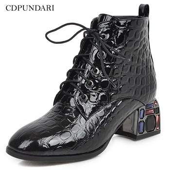 CDPUNDARI Round Toe Ankle boots for women High heel boots
CDPUNDARI Round Toe Ankle boots for women High heel boots