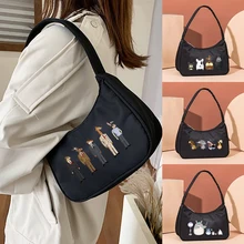

Mini Shoulder Tote Underarm Bags Luxury Bag 2022 New Cartoon Print Shopper Pouch Messenger Bags Clutch Coin Purse Handbag Bolsas