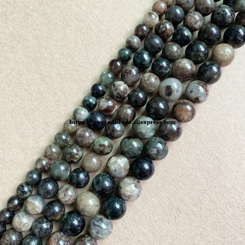 

Genuine Semi-precious Natural Russia Mixed Colors Phlogopite Stone Round Loose Beads 6 8 10MM For Jewelry Making DIY