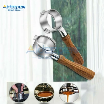 Stainless Steel Bottomless Coffee Handle Filter Espresso Machine Accessory For Universal Semi-Automatic Coffee Machine Series
Stainless Steel Bottomless Coffee Handle Filter Espresso Machine Accessory For Universal Semi-Automatic Coffee Machine Series