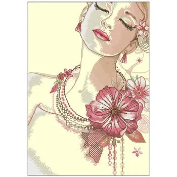 Daydreaming woman patterns Counted Cross Stitch 11CT 14CT DIY Chinese Cross Stitch Kits Embroidery Needlework Sets
Daydreaming woman patterns Counted Cross Stitch 11CT 14CT DIY Chinese Cross Stitch Kits Embroidery Needlework Sets