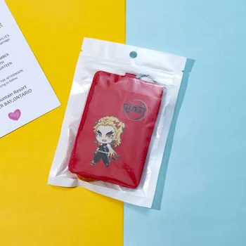 Anime Demon Slayer: Kimetsu No Yaiba Tanjirou Nezuko PU Cards Holder Bus Pass Business Card Case Keychain Bag's Pendant
Anime Demon Slayer: Kimetsu No Yaiba Tanjirou Nezuko PU Cards Holder Bus Pass Business Card Case Keychain Bag's Pendant