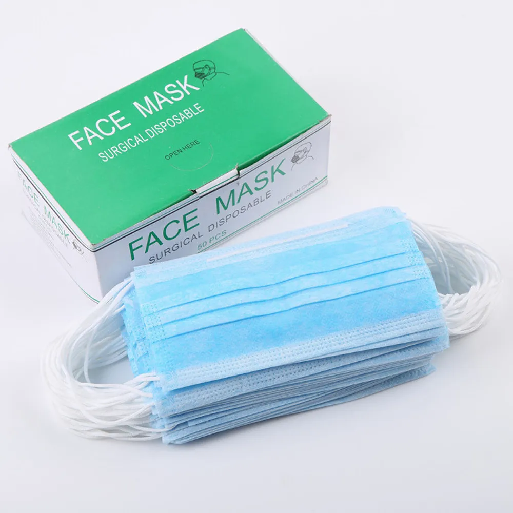 50pcs Three Layer Disposable Respirator Breathable Prevent Dust Respirator 3 Layers Filter Dustproof Earloop Non Woven Mouth
50pcs Three Layer Disposable Respirator Breathable Prevent Dust Respirator 3 Layers Filter Dustproof Earloop Non Woven Mouth