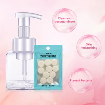 Pet Household Hand Wash Sterilization Bacteriostatic Disinfectant Clean Effervescent Tablets 10 And Foam Type Bubbler 250ml
Pet Household Hand Wash Sterilization Bacteriostatic Disinfectant Clean Effervescent Tablets 10 And Foam Type Bubbler 250ml