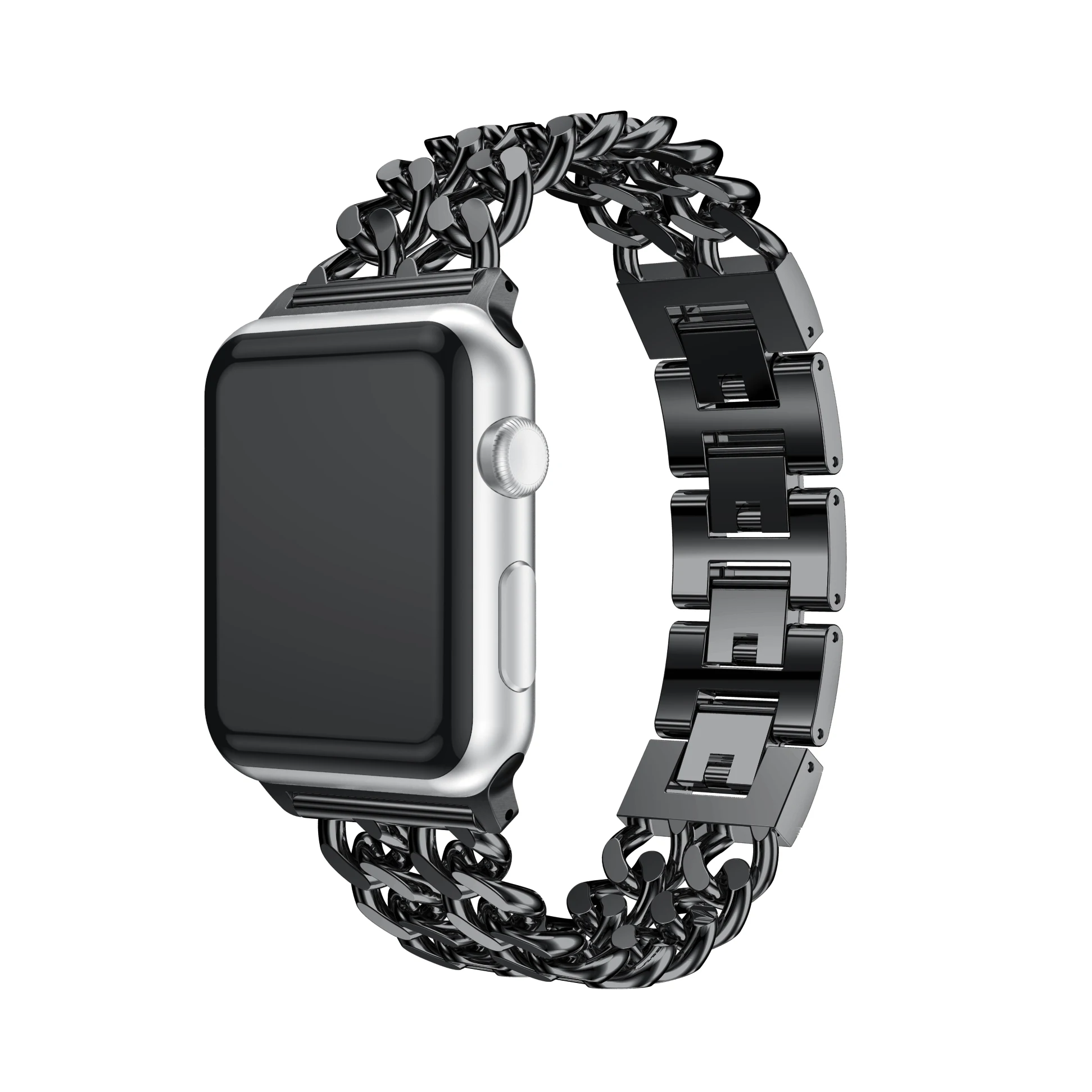 Yayuu Alloy Denim Chain with Folding Clasp Smart Watch Band for Apple watch Series 4/3/2/1 Wristbands 38/42mm Replacement Strap
Yayuu Alloy Denim Chain with Folding Clasp Smart Watch Band for Apple watch Series 4/3/2/1 Wristbands 38/42mm Replacement Strap