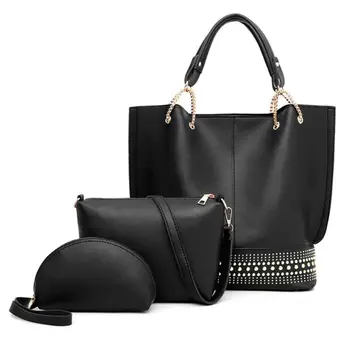 3pcs Women Handbag Shoulder Bag Leather Messenger Crossbody Wristlet Purse
3pcs Women Handbag Shoulder Bag Leather Messenger Crossbody Wristlet Purse