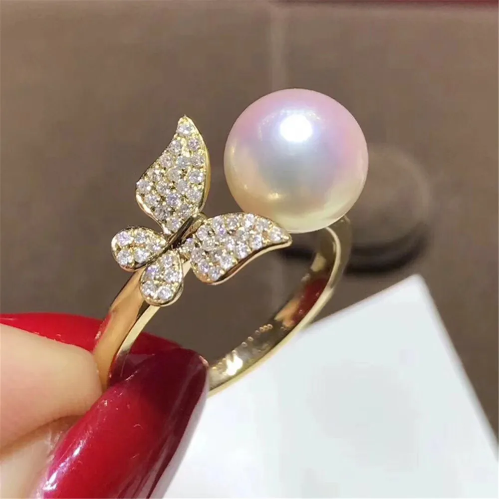 Pearl Ring Settings, Fashionable Ring Findings, Adjustable Size 925 Silver Ring Jewelry DIY making No Pearl Free Shipping
Pearl Ring Settings, Fashionable Ring Findings, Adjustable Size 925 Silver Ring Jewelry DIY making No Pearl Free Shipping
