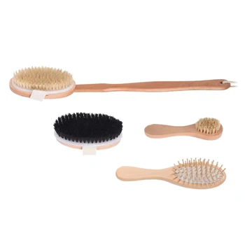 Dry Skin Body Brush Set-Long Handle Removable Shower Brush Set-Exfoliating Dead Skin, Head-To-Head Skin Smoothing Set 
Dry Skin Body Brush Set-Long Handle Removable Shower Brush Set-Exfoliating Dead Skin, Head-To-Head Skin Smoothing Set