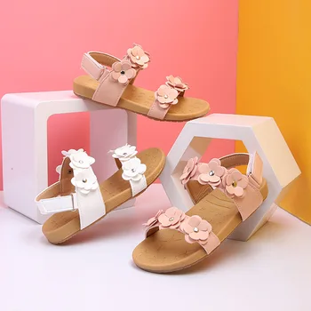 2020 Summer Children Girls Sandals Baby Sandals Soft Leather Flower Princess Girls Shoes Children Beach Sandals Toddler Shoes
2020 Summer Children Girls Sandals Baby Sandals Soft Leather Flower Princess Girls Shoes Children Beach Sandals Toddler Shoes
