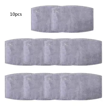 10/20/40Pcs Protective 5 Layers PM2.5 Mask Filters Replaceable Activated Carbon Mask Filters Air Filtration for Adult 
10/20/40Pcs Protective 5 Layers PM2.5 Mask Filters Replaceable Activated Carbon Mask Filters Air Filtration for Adult