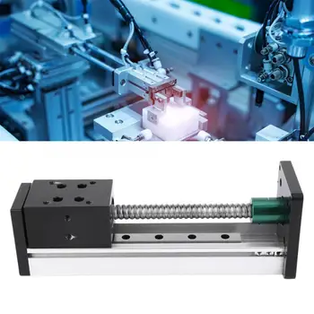 Aluminum Alloy Linear Guide Rail Slide Ball Screw Motion Table 1000mm Effective Stroke Linear Reciprocating Application
Aluminum Alloy Linear Guide Rail Slide Ball Screw Motion Table 1000mm Effective Stroke Linear Reciprocating Application