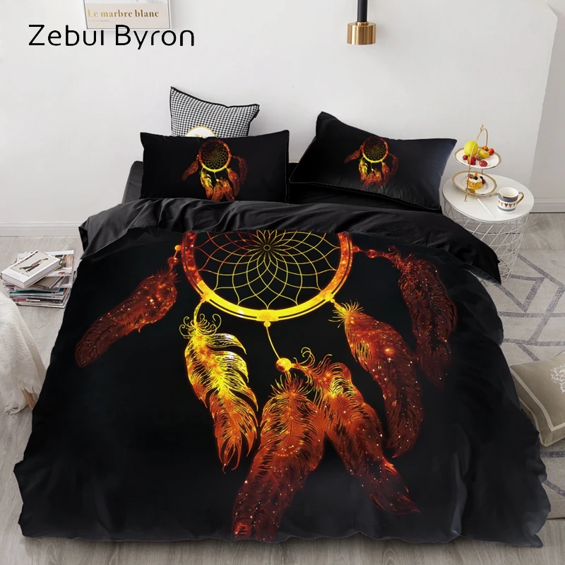3D Bedding Set Custom/King/Europe/USA,Duvet Cover Set Queen/King,Quilt/Blanket Cover Set,Bed set Dreamcatcher Black golden
3D Bedding Set Custom/King/Europe/USA,Duvet Cover Set Queen/King,Quilt/Blanket Cover Set,Bed set Dreamcatcher Black golden