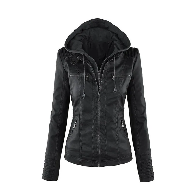 Gothic Fashion Faux Women Leather Jackets Zipper Motorcycle Coat Autumn Multicolor Winter Warm Outerwear Plus Size S-7x
Gothic Fashion Faux Women Leather Jackets Zipper Motorcycle Coat Autumn Multicolor Winter Warm Outerwear Plus Size S-7x
