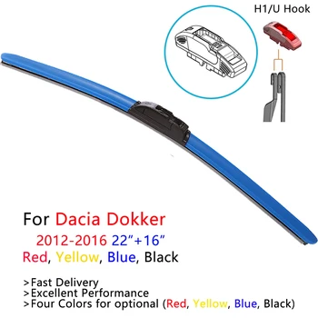 HESITE Color Hybrid Wiper Blades For Dacia Dokker Auto Car Soft Natural Rubber 2012 2013 2014 2015 2016 Front Windshield Wipers 
HESITE Color Hybrid Wiper Blades For Dacia Dokker Auto Car Soft Natural Rubber 2012 2013 2014 2015 2016 Front Windshield Wipers